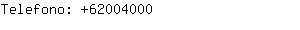 Telefono: 6200....