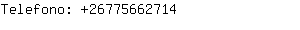 Telefono: 2677566....