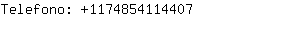 Telefono: 117485411....