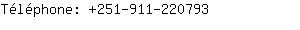 Tlphone: 251-911-22....