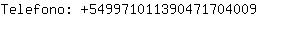 Telefono: 54997101139047170....