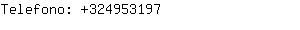Telefono: 32495....