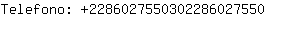 Telefono: 228602755030228602....