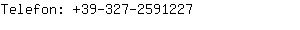 Telefon: 39-327-259....