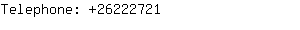 Telephone: 2622....