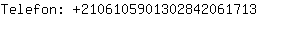 Telefon: 210610590130284206....