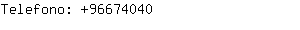 Telefono: 9667....