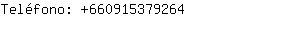 Teléfono: 66091537....