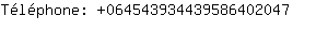 Tlphone: 06454393443958640....