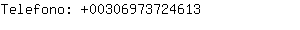 Telefono: 0030697372....