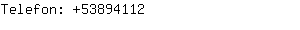 Telefon: 5389....
