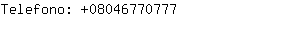 Telefono: 0804677....