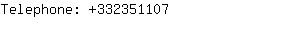 Telephone: 33235....