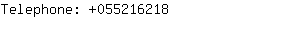 Telephone: 0552162183905521....