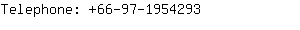 Telephone: 66-97-195....