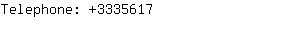 Telephone: 333....