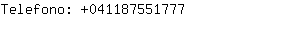 Telefono: 04118755....