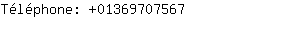 Tlphone: 0136970....