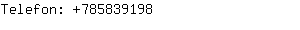 Telefon: 78583....