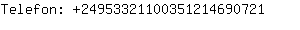 Telefon: 2495332110035121469....