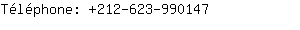 Téléphone: 212-623-99....