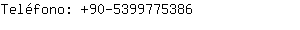 Teléfono: 90-539977....