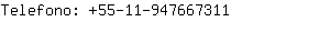 Telefono: 55-11-94766....