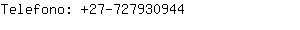 Telefono: 27-72793....
