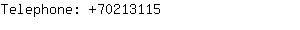 Telephone: 7021....