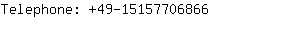 Telephone: 49-1515770....