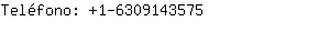 Teléfono: 1-630914....
