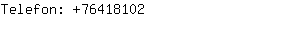Telefon: 7641....