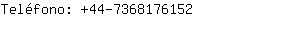 Teléfono: 44-736817....