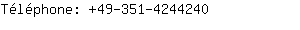 Tlphone: 49-351-424....