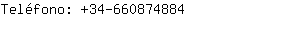 Teléfono: 34-66087....