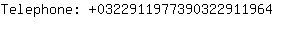 Telephone: 032291197739032291....