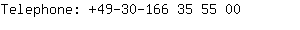 Telephone: 49-30-166 35 5....