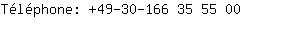 Tlphone: 49-30-166 35 5....