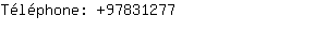 Téléphone: 9783....
