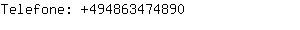 Telefone: 49486347....