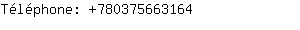 Téléphone: 78037566....