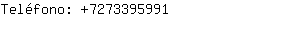 Teléfono: 727339....