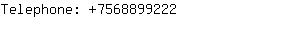 Telephone: 756889....
