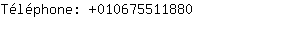 Tlphone: 01067551....
