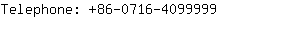 Telephone: 86-0716-409....