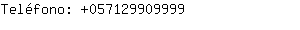 Teléfono: 05712990....