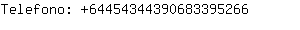 Telefono: 6445434439068339....