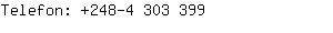 Telefon: 248-4 303....