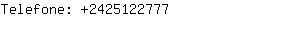 Telefone: 242512....