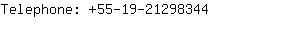 Telephone: 55-19-2129....